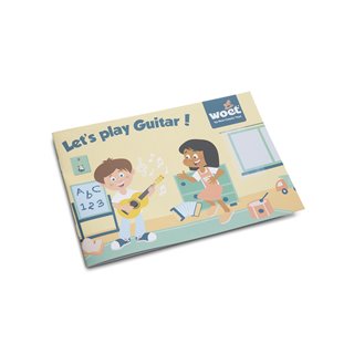 Toy guitar - blue
